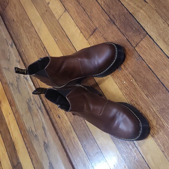 Dr. Martens Brown Heeled Boots - Picture 11 of 14